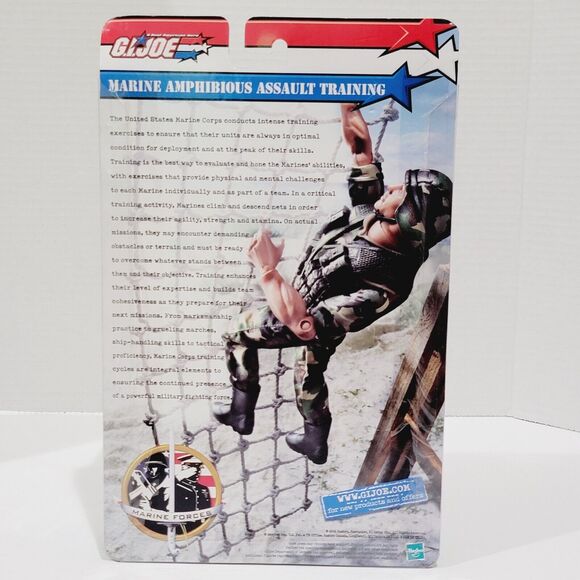 G.I. Joe Marine Amphibious Assault Training 12" Action Figure Climbing Net 2005 - Picture 3 of 9